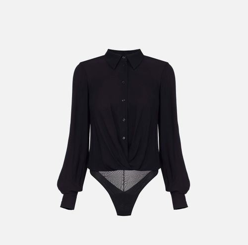 Bodysuit in Georgette fabric