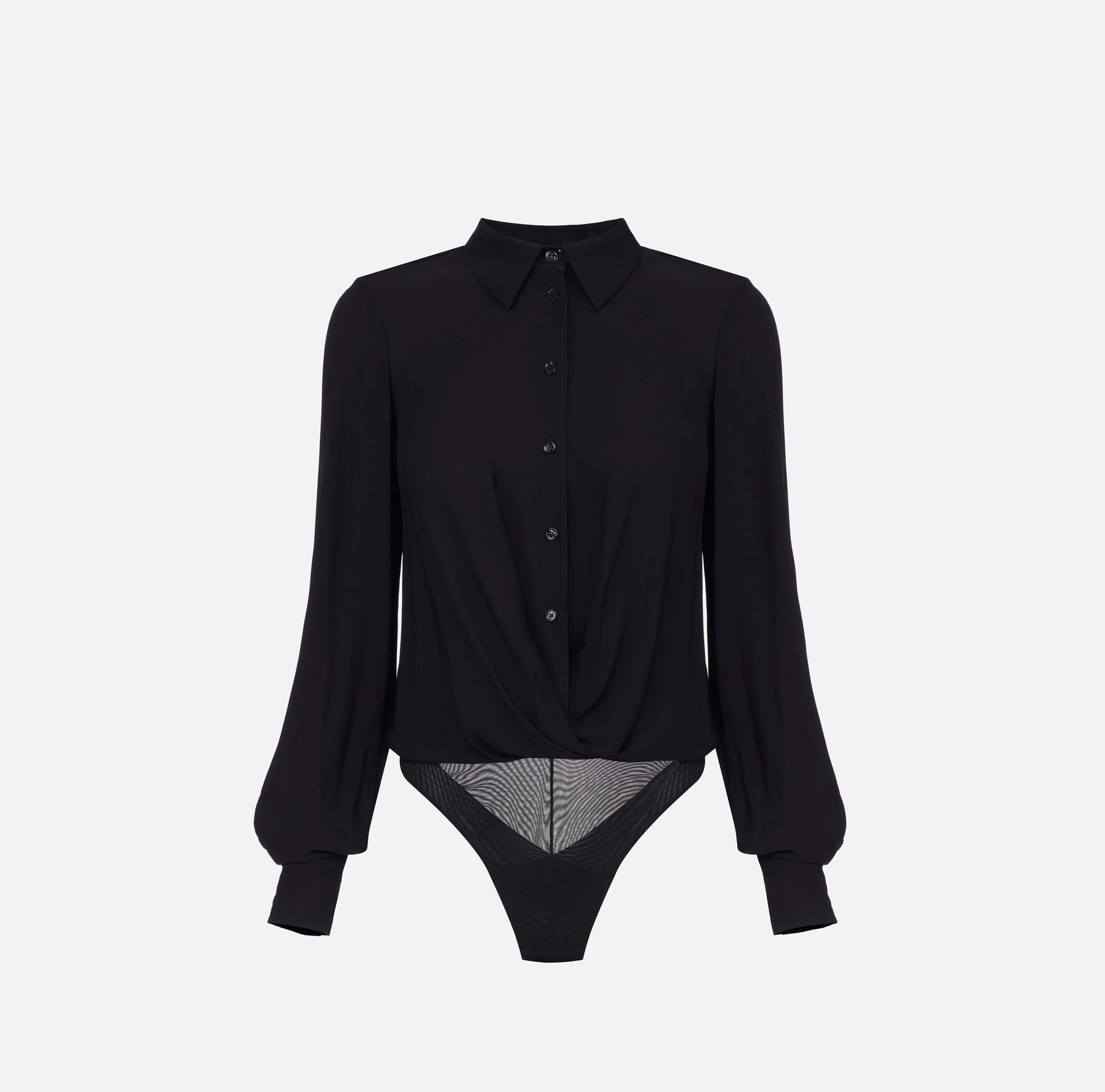 Bodysuit in Georgette fabric