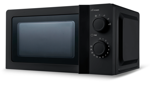 מיקרוגל מכני 20 ליטר שחור Electro Hanan EL-8686