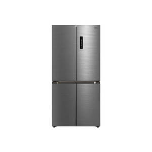 מקרר 4 דלתות 422 ליטר דגם HQ611R-6355 MIDEA בצבע נירוסטה