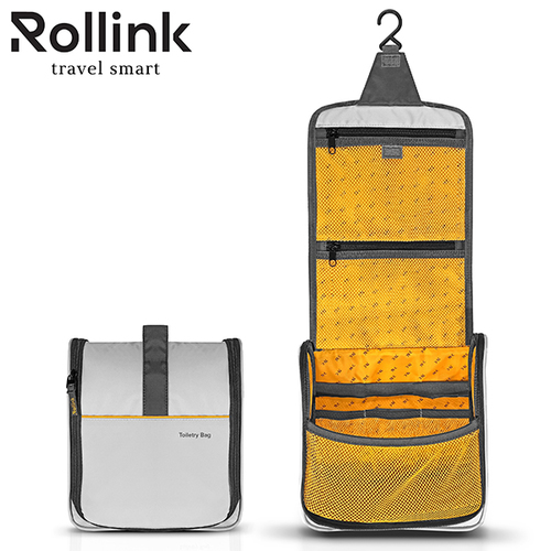 תיק כלי רחצה של מותג המזוודות החכמות Rollink