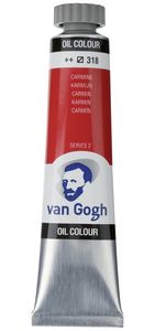 צבע שמן 20 מ"ל Carmine 318 Van Gogh