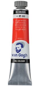 צבע שמן 20 מ"ל Azo Red Medium 393 Van Gogh