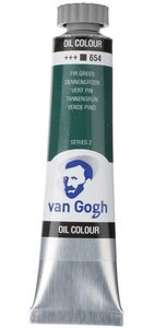 צבע שמן 20 מ"ל Fir Green 654 Van Gogh 