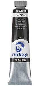צבע שמן 20 מ"ל Lamp Black 702 Van Gogh 