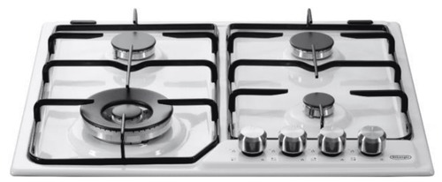 ‏כיריים גז 4 להבות DeLonghi דלונגי NDG70W לבן