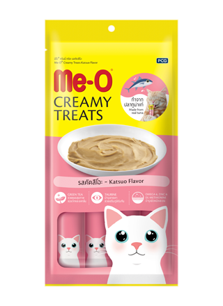 מיאו Me-o שלוקים לחתול טונה קאטסו 60 גרם
