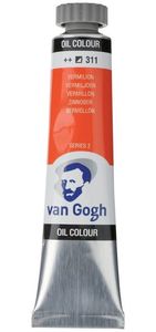 צבע שמן 60 מ"ל Vermilion 311 Van Gogh 
