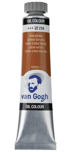 צבעי שמן 200 מל Raw Sienna 234 Van Gogh