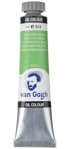 צבע שמן 200 מל Perm Green Medium 614 Van Gogh