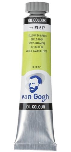 צבע שמן 200 מל Yellowish Green 617 Van Gogh