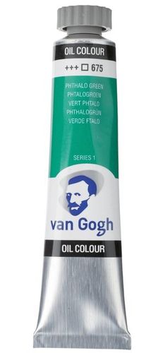 צבע שמן 200 מל Phthalo Green 675 Van Gogh