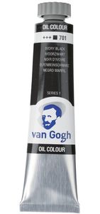צבע שמן 200 מל Ivory Black 701 Van Gogh
