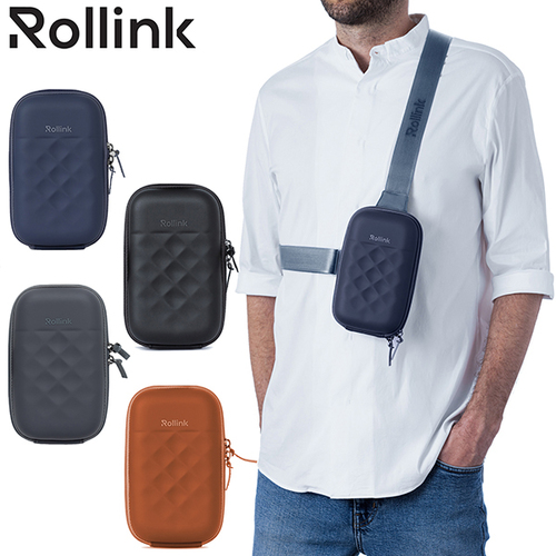 תיק צד קשיח סלינג של מותג המזוודות החכמות Rollink - Minibag Go