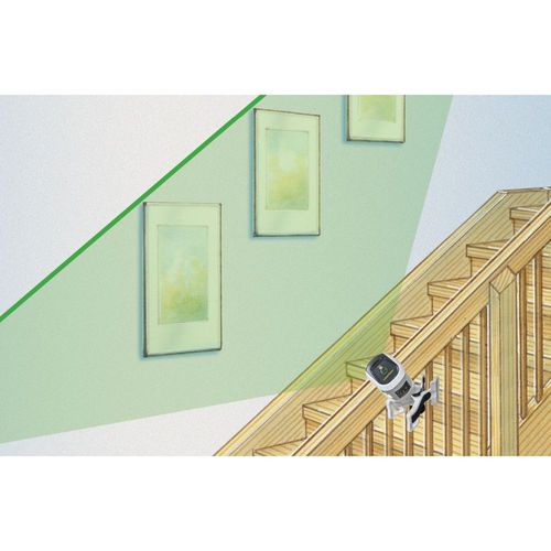 פלס לייזר צלב LASERLINER SmartVision 081.336A - מכשיר קומפקטי עם טכנולוגיית לייזר ירוק למדידות מדויקות ופיפלוס אוטומטי