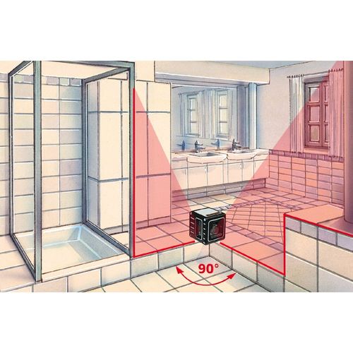 פלס לייזר צלב LASERLINER CompactCube-Laser 3 Plus מק