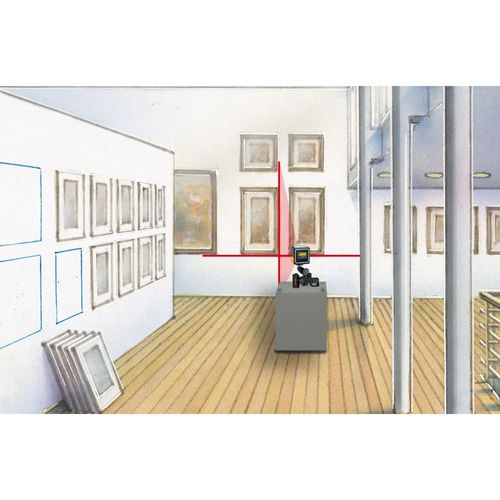 פלס לייזר צלב LASERLINER CompactCube-Laser 3 Plus מק