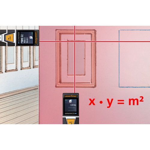 מד טווח לייזר LASERLINER Laser Range Master T4 Pro מק