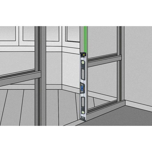 פלס לייזר אלקטרוני דיגיטאלי LASERLINER DigiLevel Laser G80 מק