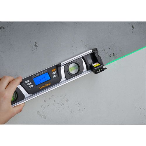 פלס לייזר אלקטרוני דיגיטאלי LASERLINER DigiLevel Laser G80 מק