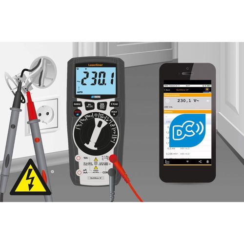 רב מודד מקצועי דיגיטאלי LASERLINER MultiMeter XP מק