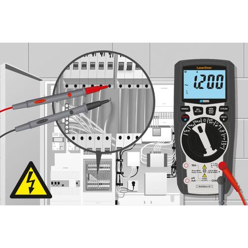 רב מודד מקצועי דיגיטאלי LASERLINER MultiMeter XP מק