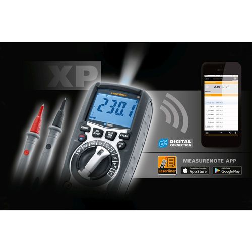 רב מודד מקצועי דיגיטאלי LASERLINER MultiMeter XP מק