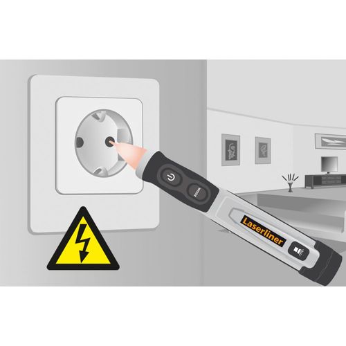 מכשיר זיהוי מתח חשמלי LASERLINER Active Finder XP מק