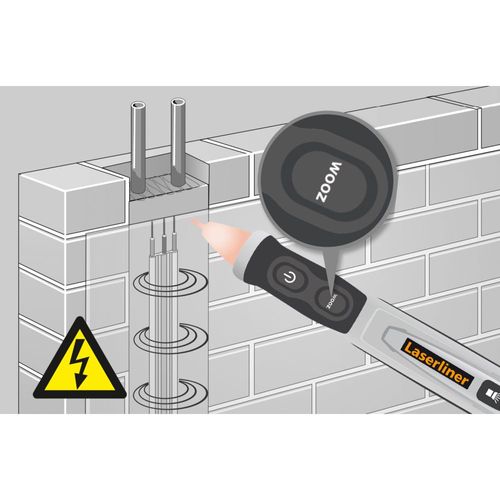 מכשיר זיהוי מתח חשמלי LASERLINER Active Finder XP מק
