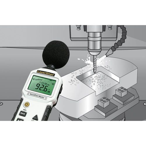 מד עוצמת קול מקצועי LASERLINER Sound Test Master מק
