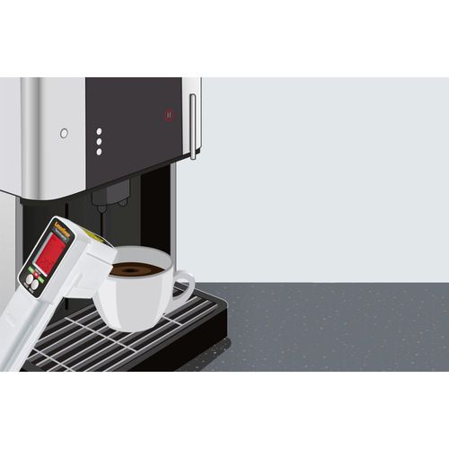 מד טמפרטורה מקצועי LASERLINER ThermoInspector 082.037A - מכשיר דו-חיישני עם דוקרן נשלף וחיישן אינפרא אדום לבקרת טמפרטורה בתעשיית המזון