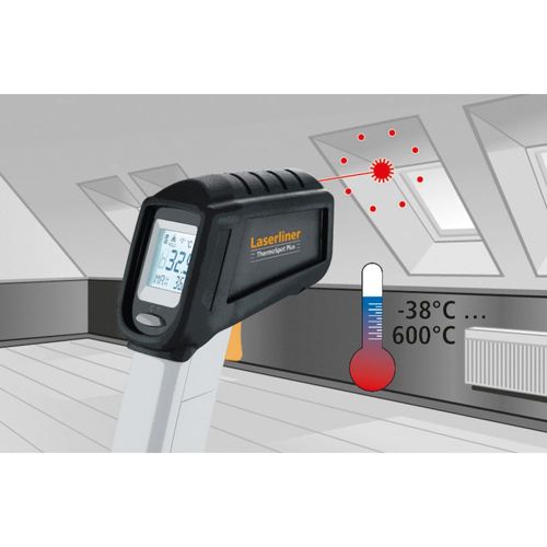 מד חום אינפרא אדום LASERLINER ThermoSpot Plus מק