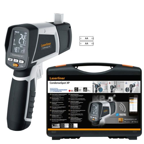מכשיר מדידת אקלים LASERLINER CondenseSpot XP מק