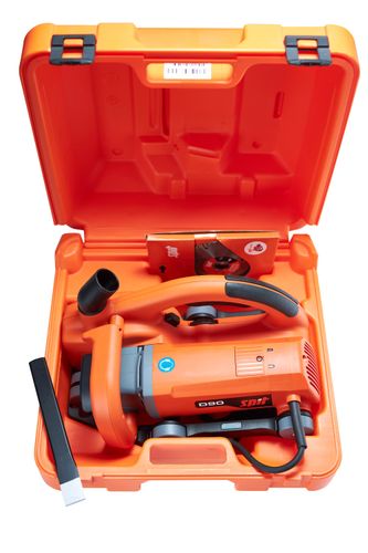 מחרצת קיר SPIT D90 811245 - מחרצת חשמלית מקצועית 2500W עם דיסקי יהלום לחריצת בטון ועבודה ללא אבק