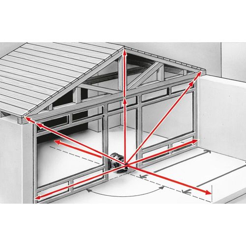 לייזר שיפוע דו צירי דיגיטלי LASERLINER Quadrum DigiPlus 410S מק