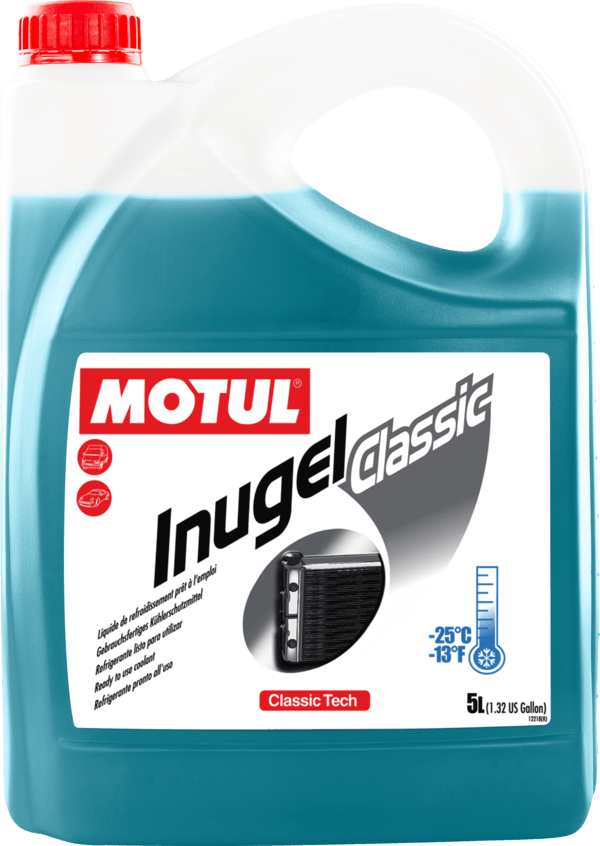 ‏נוזל קירור כחול Motul Inugel Classic | ‏5 ליטר