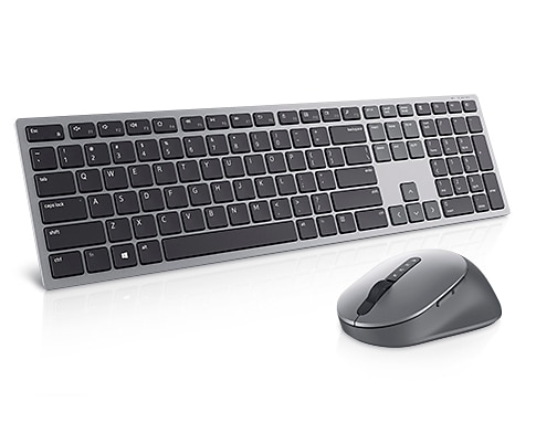 סט מקלדת ועכבר אלחוטי Dell KM7321W