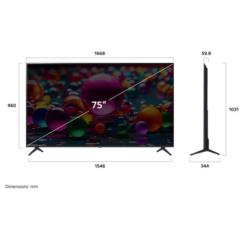 טלוויזיה LG 75