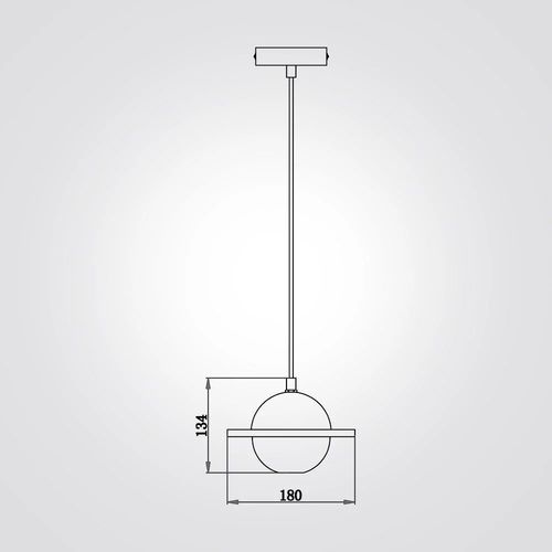 מנורת תליה עדן C לד 5W+GU10