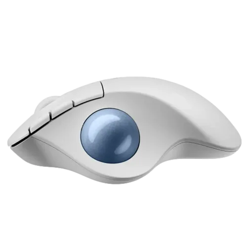 עכבר אלחוטי עם כדור עקיבה בעל צורה ארגונומית דגם Ergo M575S מבית Logitech לוגיטק