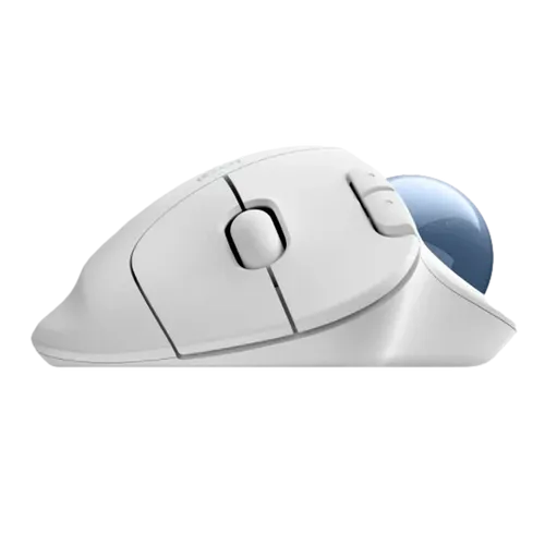 עכבר אלחוטי עם כדור עקיבה בעל צורה ארגונומית דגם Ergo M575S מבית Logitech לוגיטק