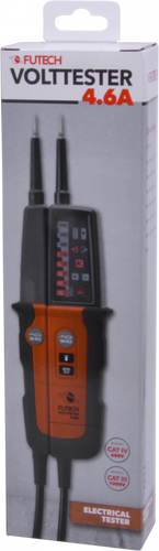 בודק מתח ורציפות מקצועי FUTECH VOLT TESTER 4.6A מק