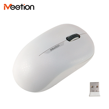 עכבר אלחוטי Meetion Wireless Mouse 2.4G R545 White