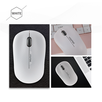 עכבר אלחוטי Meetion Wireless Mouse 2.4G R545 White