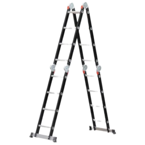 סולם מפרקים אלומיניום 4X5 KRAUSS דגם:  KR-0605B 