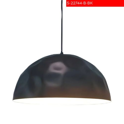 E27 B מנורת תליה עדי שחור