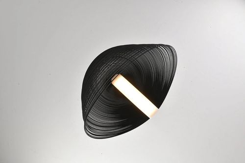 תליה סאמי דגם C קוטר 80 שחור 3000K 30W