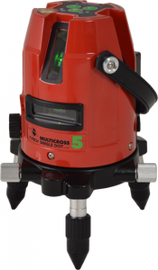 מאזנת לייזר ירוק 5 קווים ונקודות נטענת - FUTECH MC5 SD GREEN Class 3R
