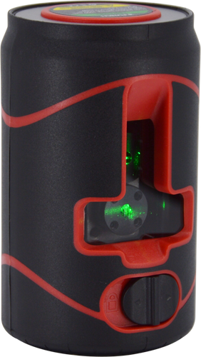 לייזר קווים FUTECH LL4205 מעוצב כפחית קולה - קרן ירוקה מדויקת עם מגנטים מובנים לעבודות DIY ומקצועיות