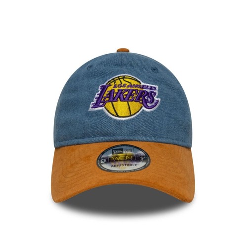 כובע ניו ארה New Era LA Lakers NBA Denim Navy 9TWENTY 